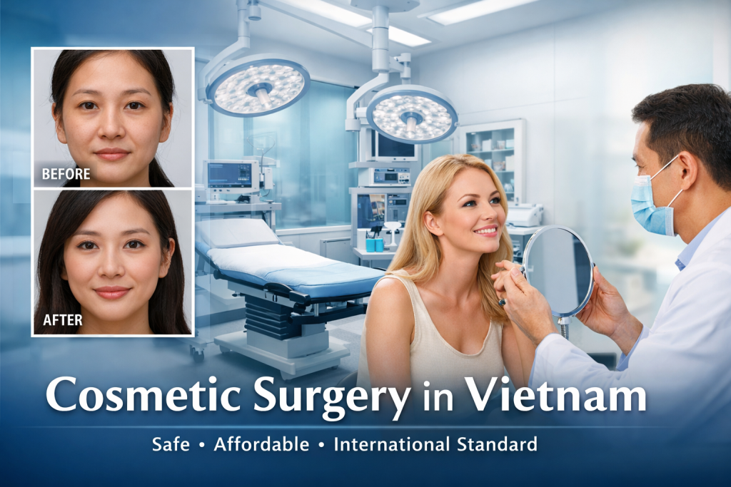 cosmetic surgery in Vietnam before and after results modern hospital doctor consultation international patients