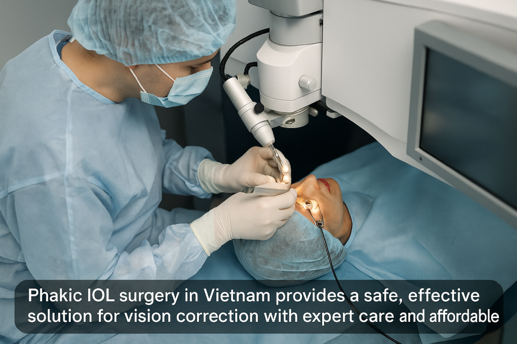 Phakic IOL surgery in Vietnam