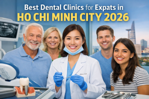 Best dental clinics for expats in Ho Chi Minh City 2026 with English-speaking dentists and modern dental facilities