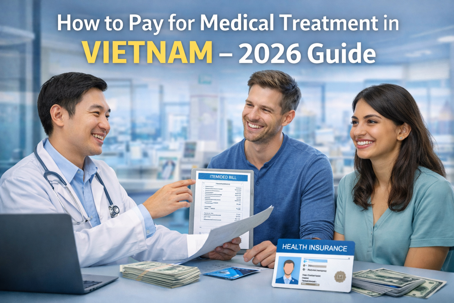 How to pay for medical treatment in Vietnam 2026 with hospital payment methods and health insurance guidance