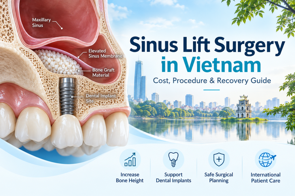 Sinus lift surgery in Vietnam