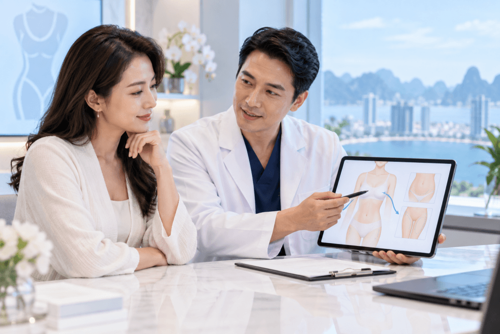 Breast fat transfer in Vietnam consultation for natural breast augmentation using body fat