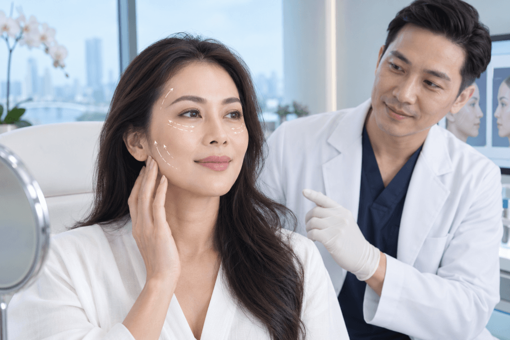 Facial fat transfer in Vietnam consultation for natural facial rejuvenation and volume restoration